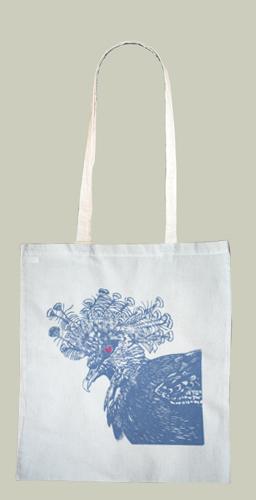 colour pigeon tote